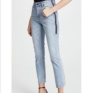 Alexander Wang side zipper jeans size 24